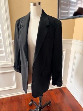 Babaton Black Women’s Long Blazer